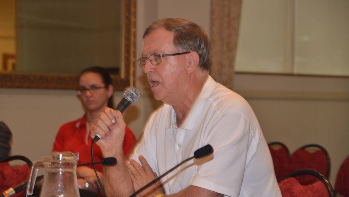 Fr Mick Lowcock made a strong submission about the social impacts of FIFO at the hearing on Friday.