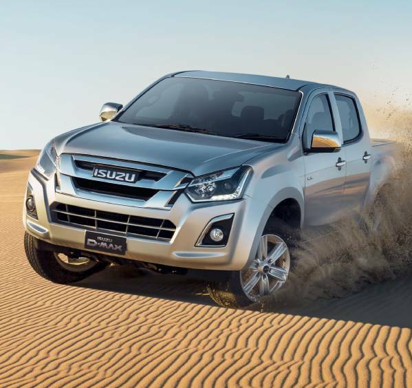 STAND OUT: Mt Isa Isuzu Ute sell the D-Max ute and the MU-X 7 seat wagon, offering a different type of new car to customers. They can also source any motor vehicle parts you require and often do over the counter sales.