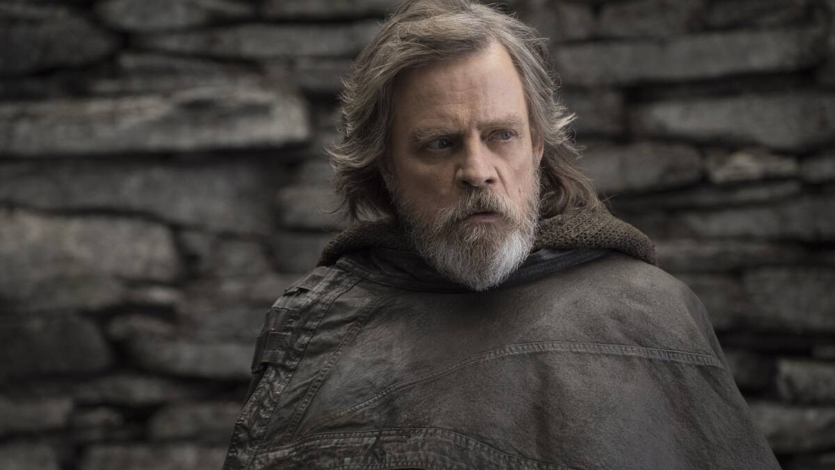 Mark Hamill reprises the role of Luke Skywalker in "Star Wars: The Last Jedi." Photo: Disney, Lucasfilm