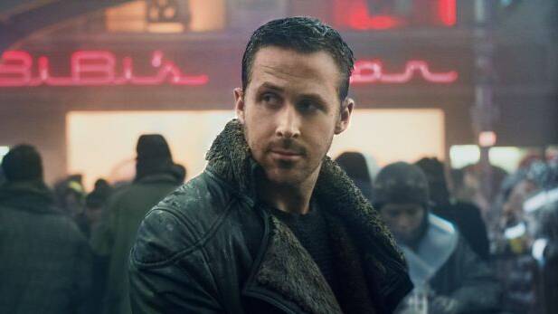 Ryan Gosling as K in Blade Runner 2049. Photo: Stephen Vaughan.