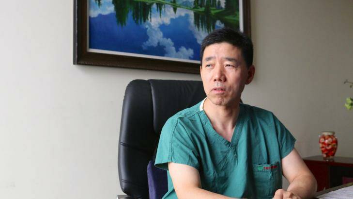 Dispitited: Wang Changli, the head of lung cancer at Tianjin Medical University Cancer Institute and Hospital.  Photo: Supplied