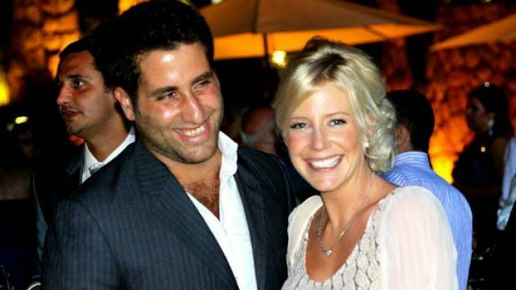 Ali Elamine pictured with his former wife Sally Faulkner. Photo: Australian Story