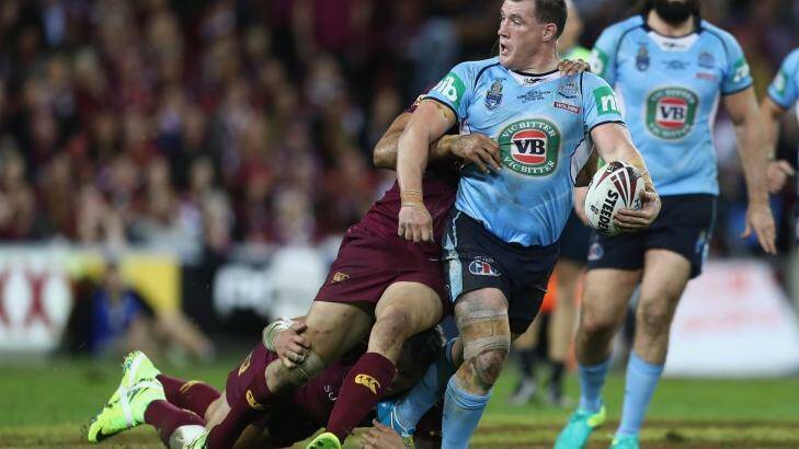 Still standing: Paul Gallen was taken aback by criticism of the Blues leadership. Photo: Getty Images 