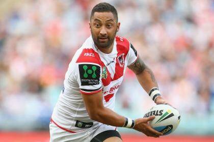 SYDNEY, AUSTRALIA - APRIL 12:  Benji Marshall of the Dragons during the round six NRL match between the St George Illawarra Dragons and the Canterbury Bulldogs at ANZ Stadium on April 12, 2015 in Sydney, Australia.  (Photo by Mark Kolbe/Getty Images) Photo: Mark Kolbe