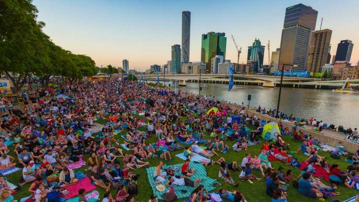 Three children tested positive to meningococcal disease after spending Saturday with their families at South Bank on New Year's Day. Photo: Glenn Hunt