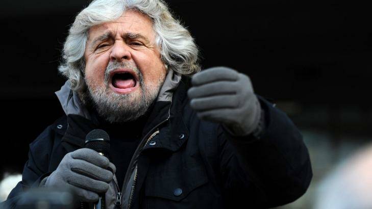Giuseppe Piero "Beppe" Grillo is an Italian comedian, actor, blogger and political activist who has been involved in politics since 2009 as the founder of the Italian Five Star Movement political party. Photo: Andrew Darby