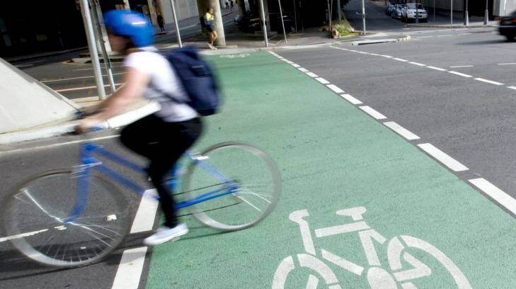 The court precinct was considered to be an important link for CBD cyclists in 2010.
