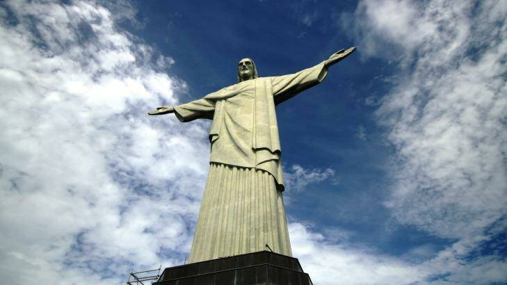 Christ the Redeemer statue overlooking Rio de Janeiro.
 Photo: Supplied
