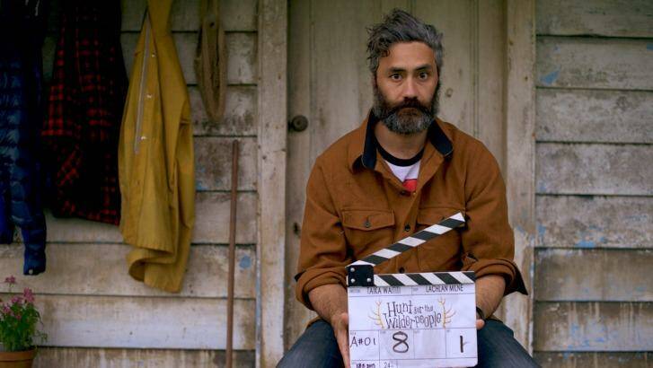 Writer-director Taika Waititi has taken a substantial change in scenery and is now directing <i>Thor: Ragnarok</I> on the Gold Coast. Photo: Supplied
