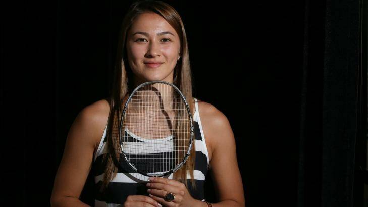 Gronya Somerville has been described as the "next female badminton icon". Photo: Peter Rae