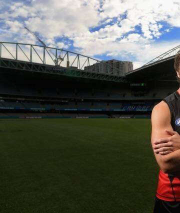 'I would say there is an element and fair degree of anxiety': Jobe Watson. Photo: Wayne Taylor