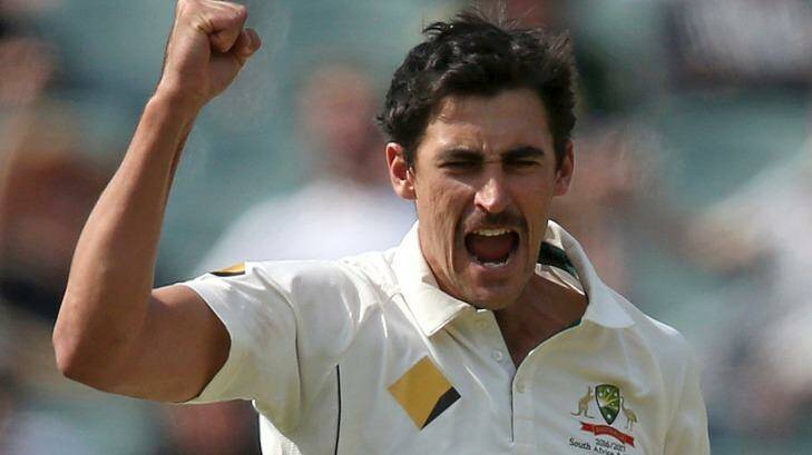 Mitchell Starc is considered the best fast bowler in the current Australian side. Photo: Rick Rycroft