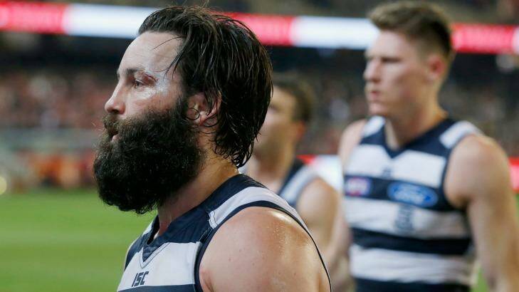 Has Jimmy Bartel played his last game? Photo: Darrian Traynor