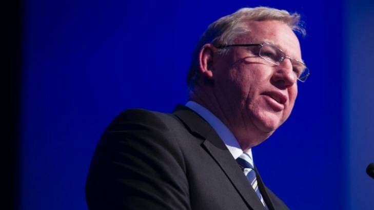 Deputy Premier Jeff Seeney says by including sea levels in a council's regional plan, it would have affected the rights of existing property owners. Photo: Glenn Hunt