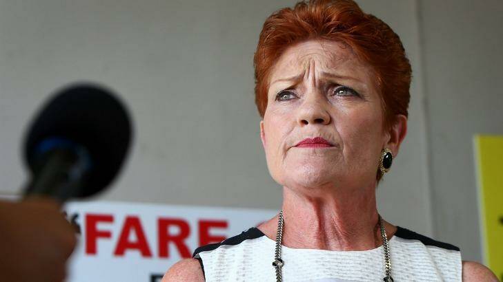 One Nation leader Pauline Hanson represents a growing trend of minor parties enjoying power. Photo: Lisa Maree Williams
