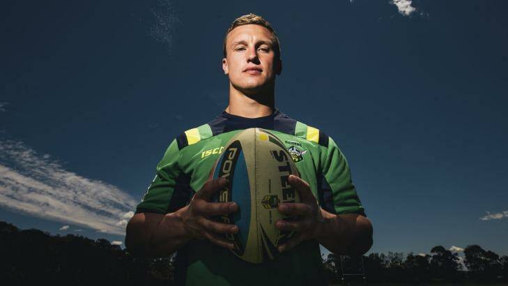 Canberra Raiders fullback Jack Wighton has signed a contract extension until the end of 2018. Photo: Rohan Thomson