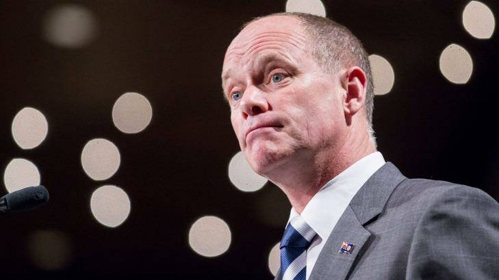 Former Queensland premier Campbell Newman says he offered to quit after the Stafford by-election. Photo: Glenn Hunt