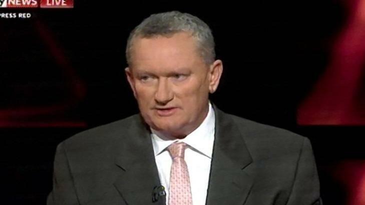 Stephen Dank, seen here during Tuesday night's interview, has called for a Senate inquiry into the handling of the supplements saga. Photo: Courtesy Sky News