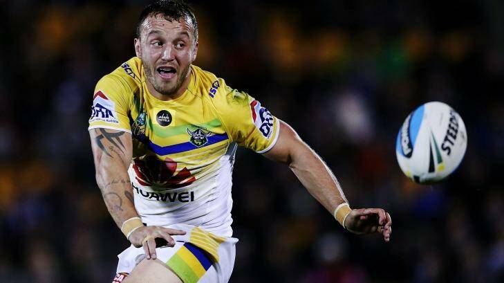 Josh Hodgson will miss Monday's match against Wests Tigers. Photo: Anthony Au-Yeung