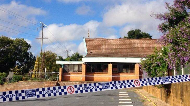 Police are investigate a second suspicious fire at a Toowoomba mosque this year. Photo: Jillian Whiting/Seven Network