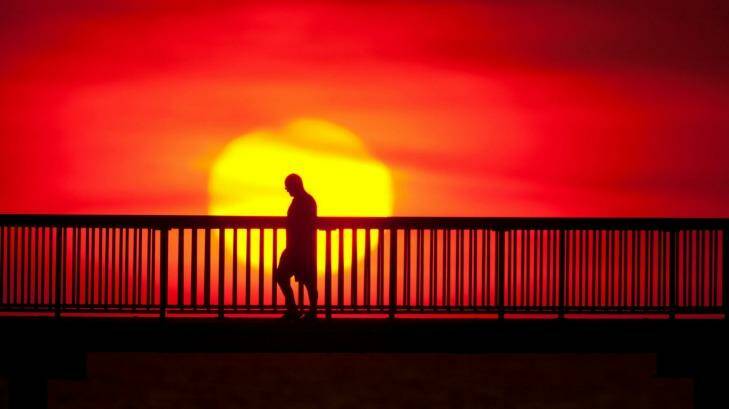 Brisbane will get a blast of ht weather in the dying days of Spring. Photo: Glenn Campbell