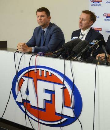 AFL chief medical officer Dr Peter Harcourt. Photo: Pat Scala