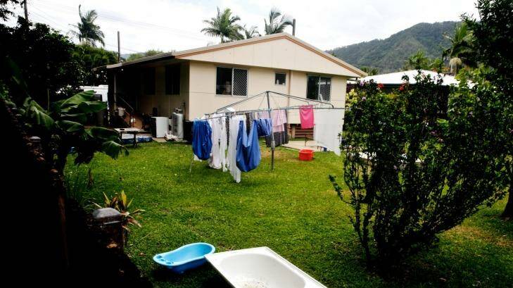 The Cairns home where eight children were allegedly murdered in December.  Photo: Edwina Pickles