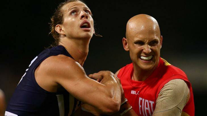 Nat Fyfe should be in the line for a five-year contract; Gary Ablett already has one. Photo: Paul Kane