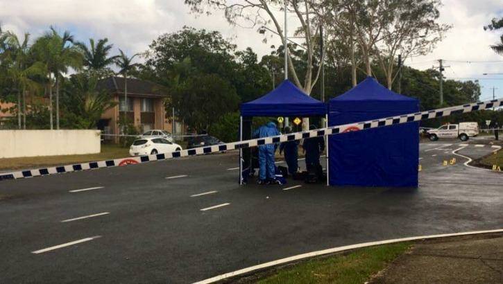 Police are investigating potential links between a fatal hit and run and two armed robberies at Broadbeach Waters. Photo: Penelope Liersch / 9 News