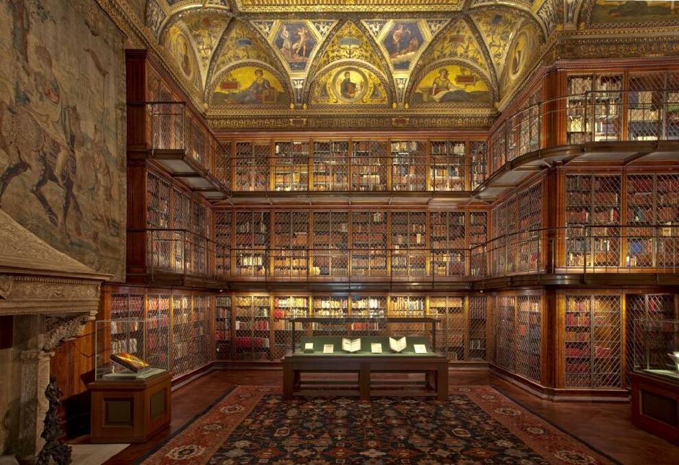 The Morgan Library and Museum: A treasure chamber for lovers of the written word.  Photo: Supplied