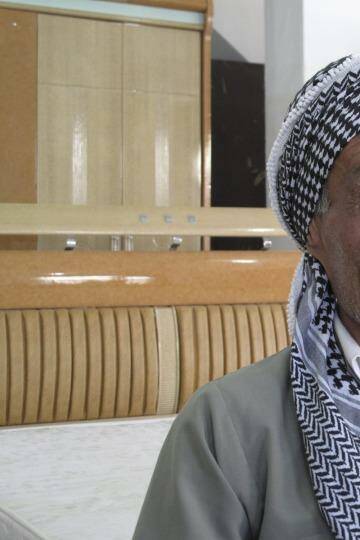 'Trust has been lost': 78-year-old Kamal Najar in his furniture store in Makhmur. Photo: Ruth Pollard