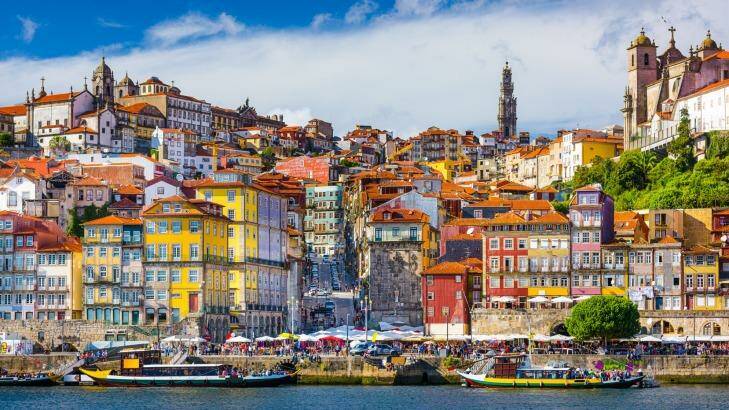 Porto's old town skyline from across the Douro River. Photo: iStock
