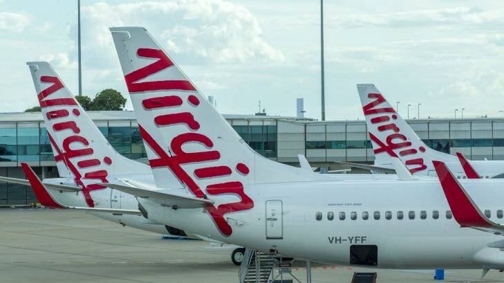 A number of Virgin Australia flights to Bali have been cancelled. Photo: Glenn Hunt