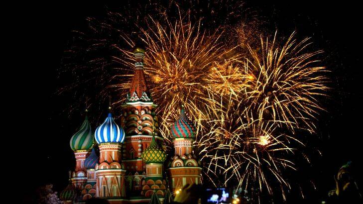 Celebrations in Moscow. Photo: Picasa