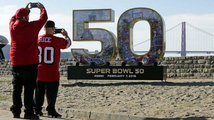 Super Bowl buzz: San Francisco has been rocking with parties and events on a grand scale as people flock to the city ahead of Monday's game. Photo: Charlie Riedel