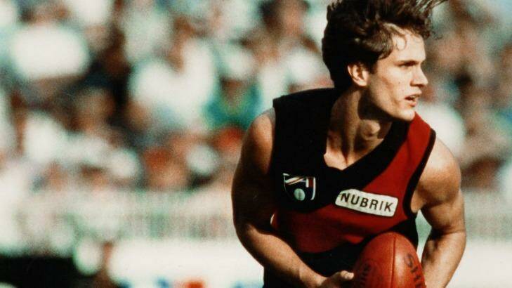 Gavin Wanganeen in action for Essendon, 1993.