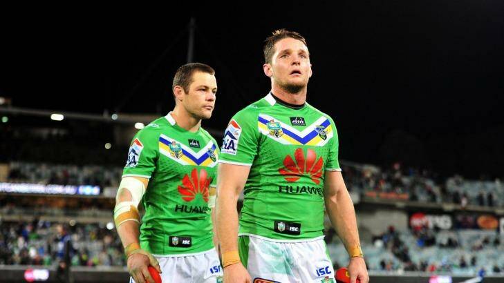 The Canberra Raiders are getting used to playing in undesirable timeslots. Photo: Melissa Adams