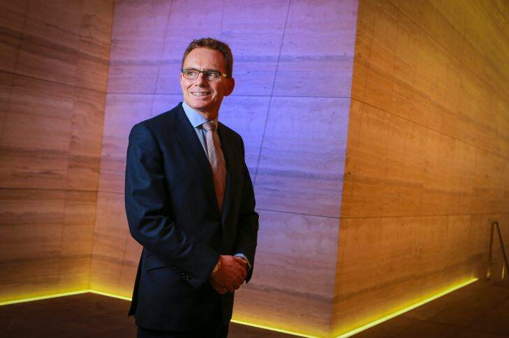 DO NOT USE. EMBARGOED FOR AFR JULY 25TH 2017 Andrew Mackenzie, chief executive of BHP poses for a photo in Melbourne today. Picture by Wayne Taylor 21st August 2017. AFR.
