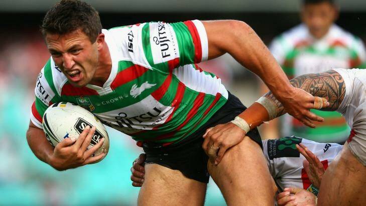 Bunny is back: Sam Burgess will return from injury this week. Photo: Cameron Spencer