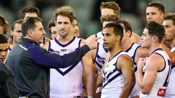 Are the Fremantle Dockers and Fremantle council heading to the courts? Photo: Scott Barbour