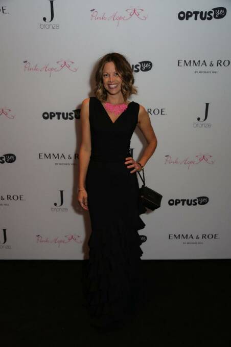 Bianca Rinehart at the Pink Hope Gala in Sydney. Photo: Tony Aoun 
