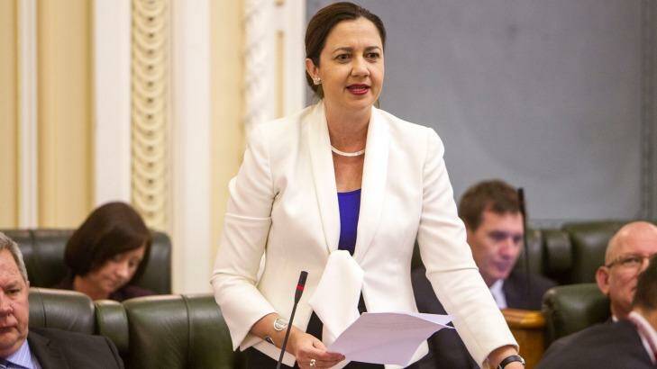 Annastacia Palaszczuk has led a tiny Labor party presence in Queensland parliament since 2012. Photo: Glenn Hunt