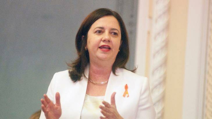 Premier Annastacia Palaszczuk says it is her "intention" that the election will be in 2018. Photo: Robert Shakespeare