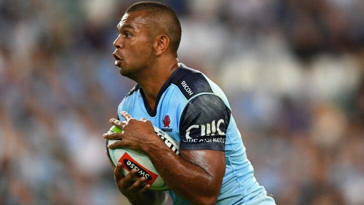 Stay in NSW: Kurtley Beale. Photo: Cameron Spencer