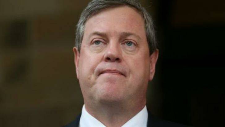 Opposition Leader Tim Nicholls has introduced legislation on domestic violence.