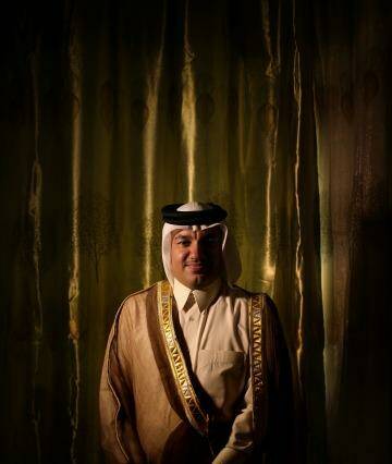 'Some say we're a nation': Sheikh Marwan Naji Jbarah al-Juburi. Photo: Kate Geraghty
