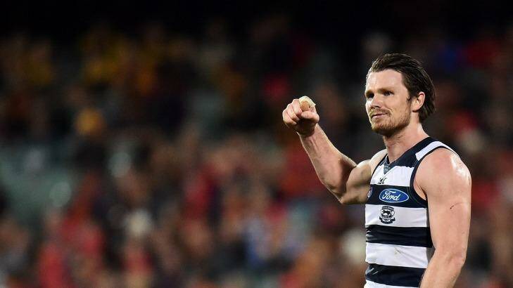 A good year for Patrick Dangerfield: first a Brownlow, now Geelong's best and fairest. Photo: Getty 