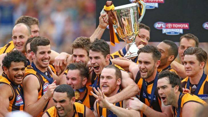 The extent of the Hawthorn dynasty is an indictment of sorts on most of the clubs. Photo: Scott Barbour