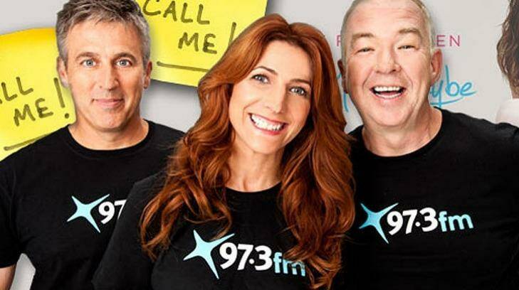 Hosts of 97.3FM's flagship program, Terry Hansen, Robin Bailey and Bob Gallagher.