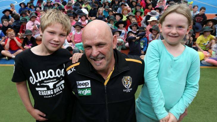 Dale Weightman has made school visits to talk about diabetes. Photo: Rob Gunstone